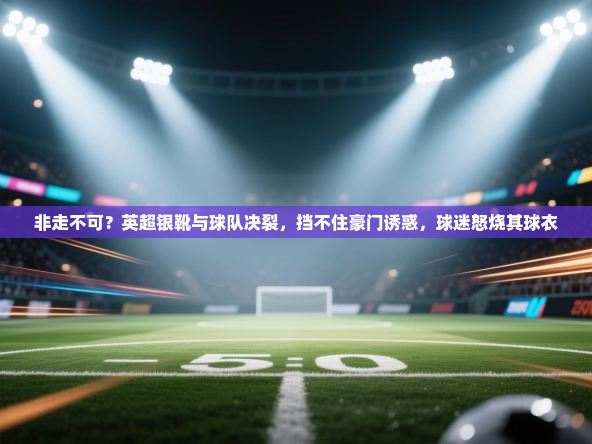爱游戏真人体育娱乐-非走不可？英超银靴与球队决裂，挡不住豪门诱惑，球迷怒烧其球衣  第1张